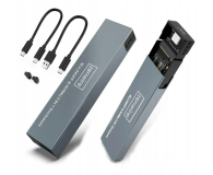 Zenwire Obudowa na dysk M.2 NVME/SATA PCIe USB-C Gen2 10GB/s - 1604626 - zdjęcie 1
